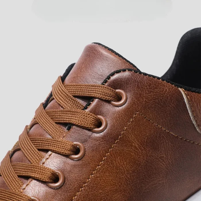 Alfred Leather Trainers