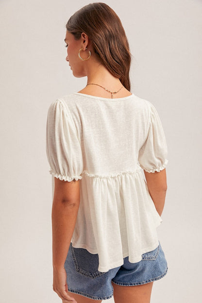 Amelie Babydoll Top