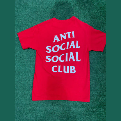 Anti Social Social Club Logo Tee Red, T-Shirt - Supra Sneakers