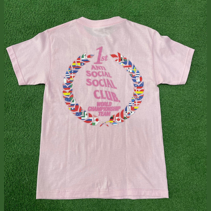 Anti Social Social Club Suzuka T-shirt Pink, T-Shirt - Supra Sneakers