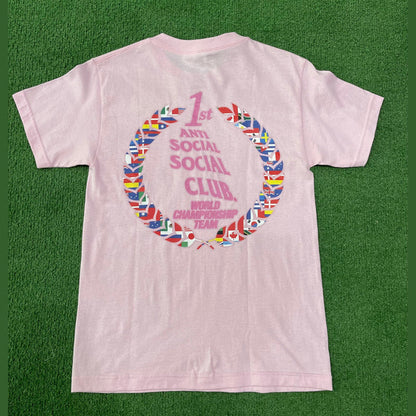 Anti Social Social Club Suzuka T-shirt Pink, T-Shirt - Supra Sneakers