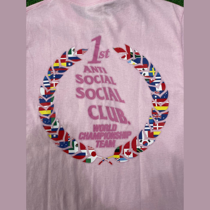 Anti Social Social Club Suzuka T-shirt Pink, T-Shirt - Supra Sneakers