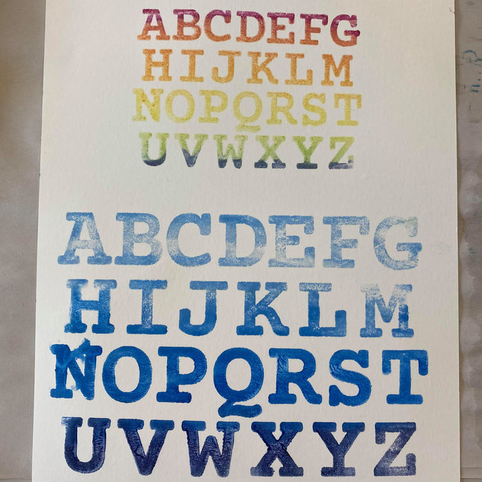 Balzer Designs | Alphabet Block | Foam Stamp