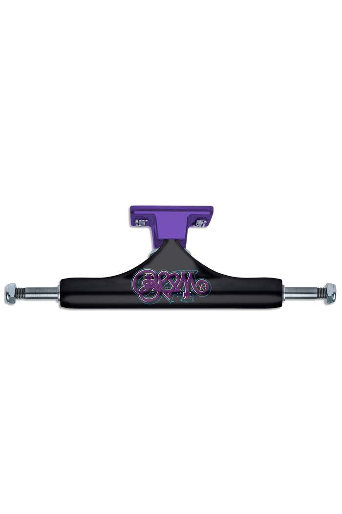 BAM X Slappy ST1 Hollow - Black/Purple Trucks