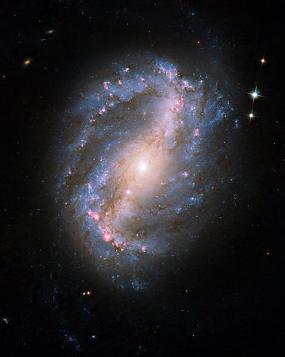 Barred Spiral Galaxy NGC 6217 – Hubble Space Telescope Image