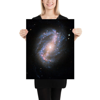 Barred Spiral Galaxy NGC 6217 – Hubble Space Telescope Image