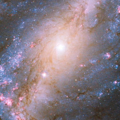 Barred Spiral Galaxy NGC 6217 – Hubble Space Telescope Image