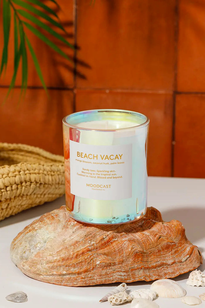 Beach Vacay Iridescent Candle