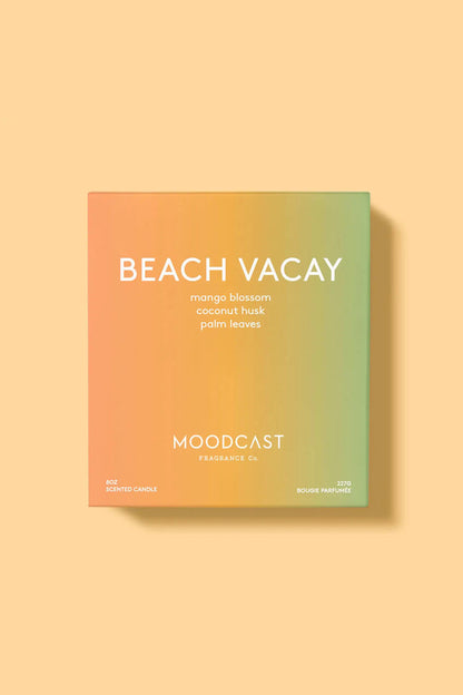Beach Vacay Iridescent Candle