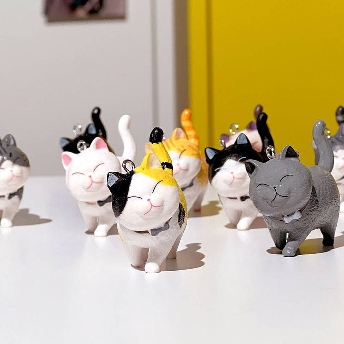 Best Friend Cat Figure Collectable Keyring Blind Box
