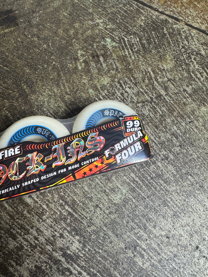 Blue F4 99A Lock-Ins 52mm Wheels