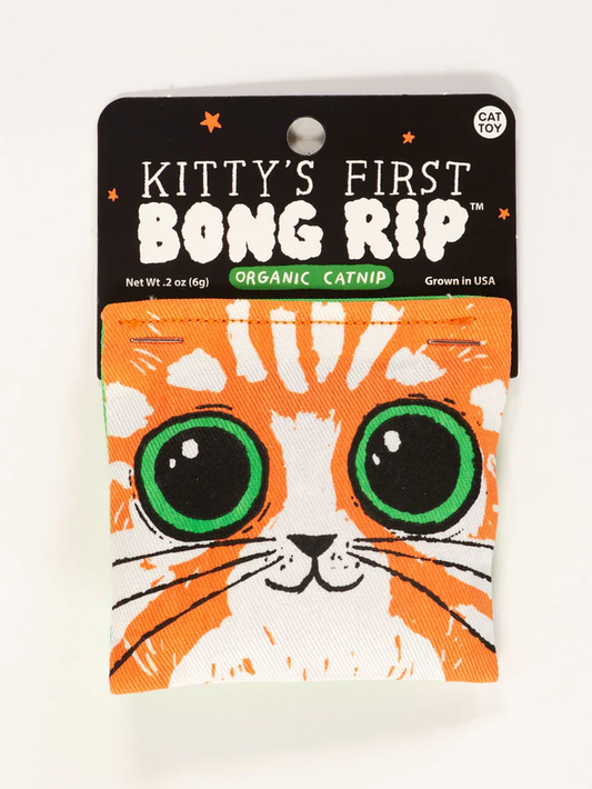 Blue Q Catnip Toy Kitty's 1st Bong