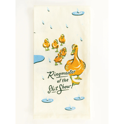 Blue Q Dish Towel 'Ringmaster of the Shitshow'