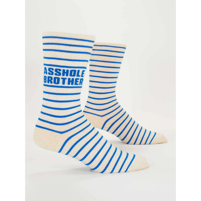 Blue Q Men's Socks 'Asshole Brother'