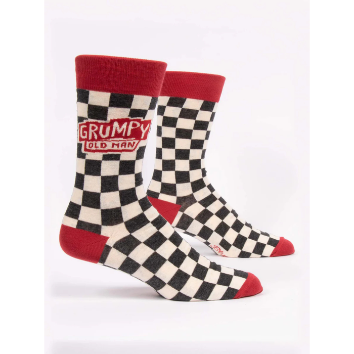 Blue Q Men's Socks 'Grumpy Old Man'