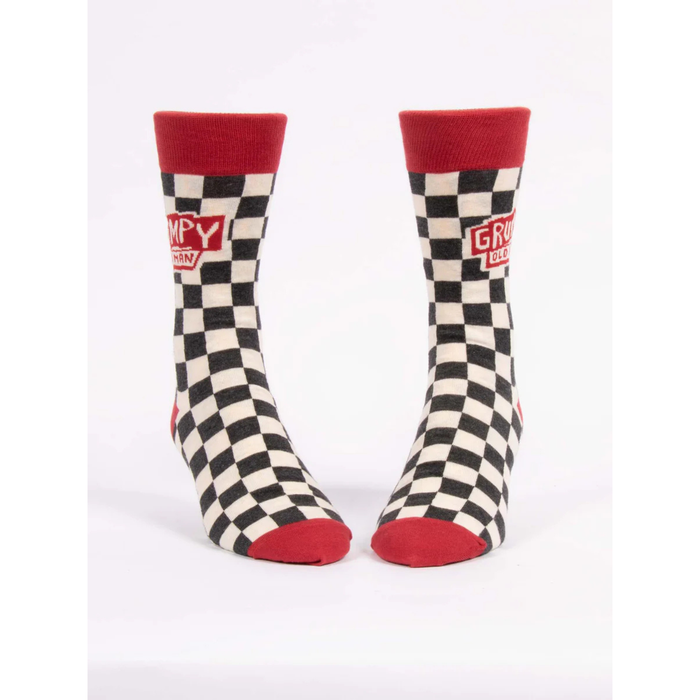Blue Q Men's Socks 'Grumpy Old Man'