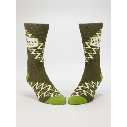 Blue Q Men's Socks Sir Snores a Lot