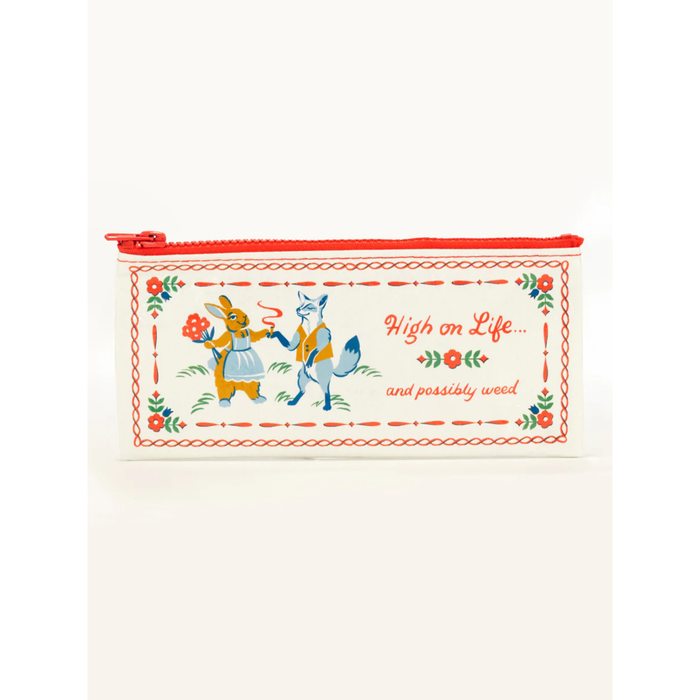 Blue Q Pencil Case High on Life