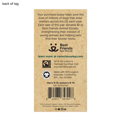 Blue Socks That Save Dogs