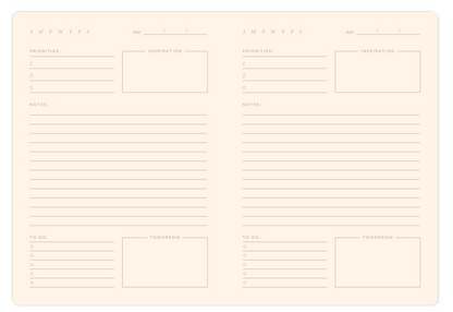 Blue Stripe Softcover Journal