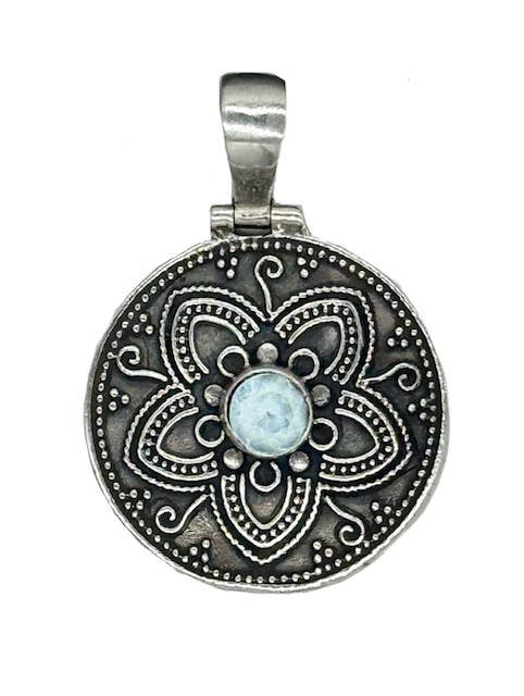 Blue Topaz Necklace