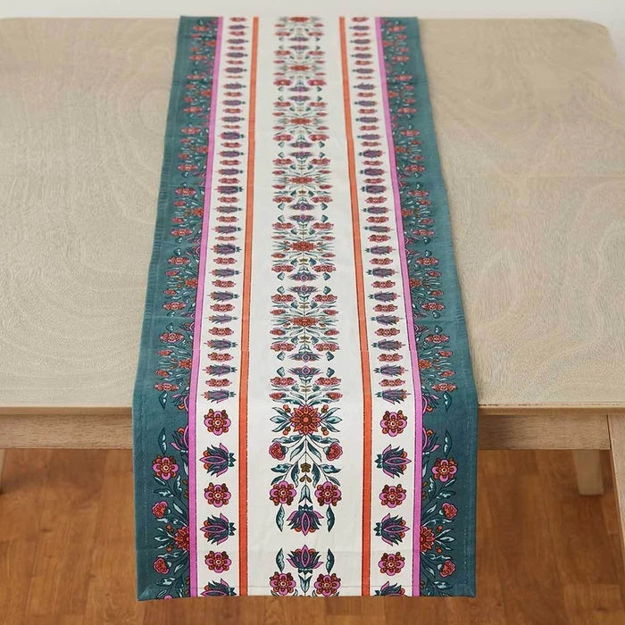 Botanica Cotton Table Runner
