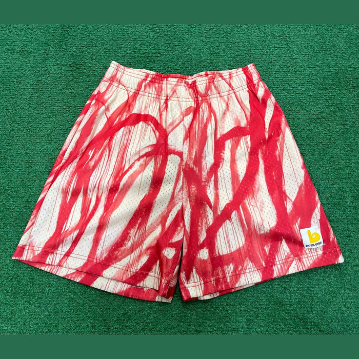 Bravest Studios Lexington Red Shorts, Shorts - Supra Sneakers