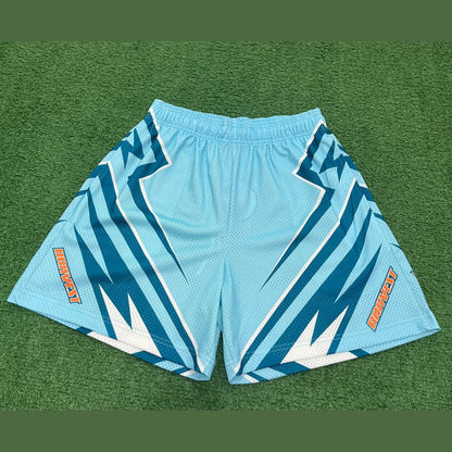 Bravest Studios Moto Shorts Blue, Shorts - Supra Sneakers