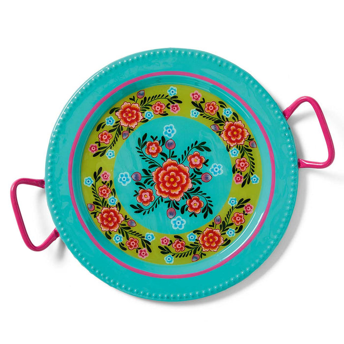 Bright Floral Tray