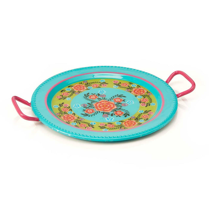 Bright Floral Tray