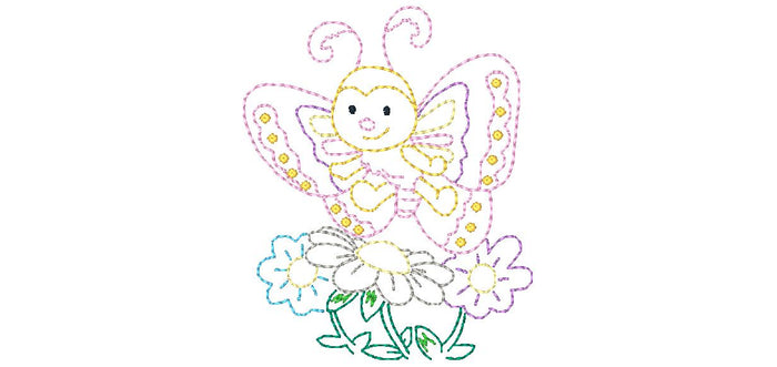 Bug-Color-Sketches 10617 Machine Embroidery Designs