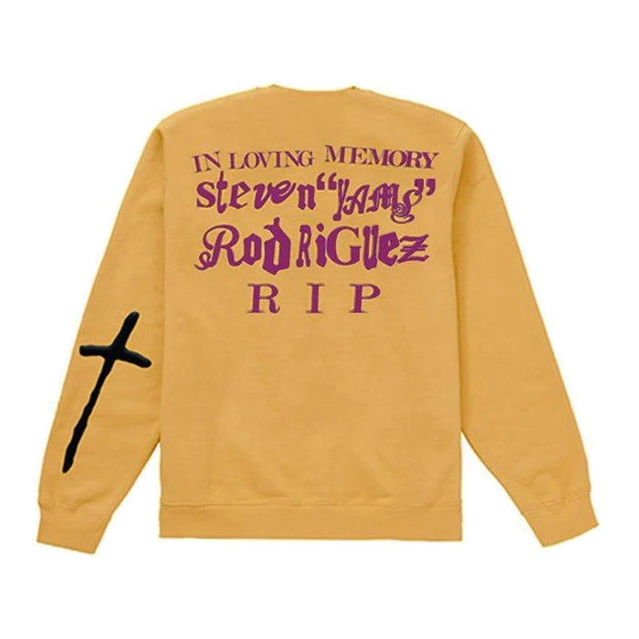 Cactus Plant Flea Market Yams Day In Loving Memory L/S Tee Yellow - Supra Sneakers