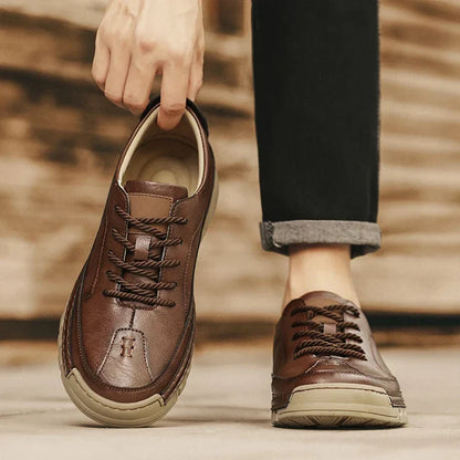 Caleb Leather Trainers