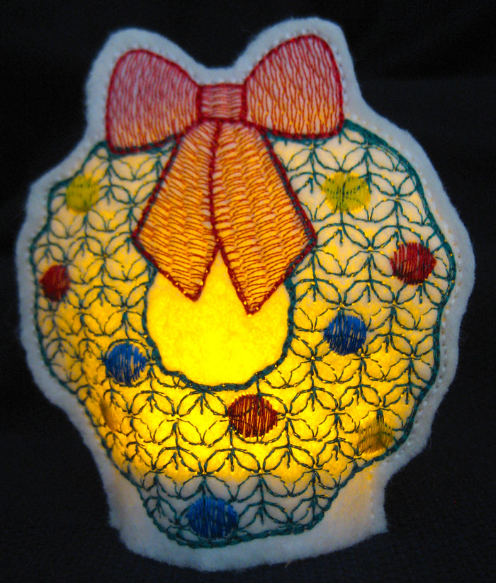 Christmas Tealights [4x4] # 10774