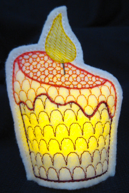 Christmas Tealights [4x4] # 10774