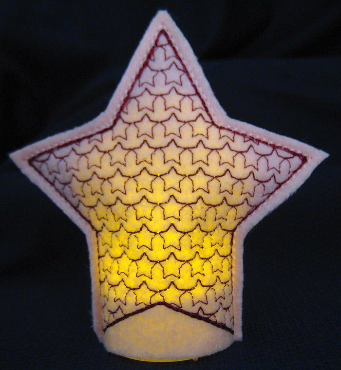 Christmas Tealights [4x4] # 10774