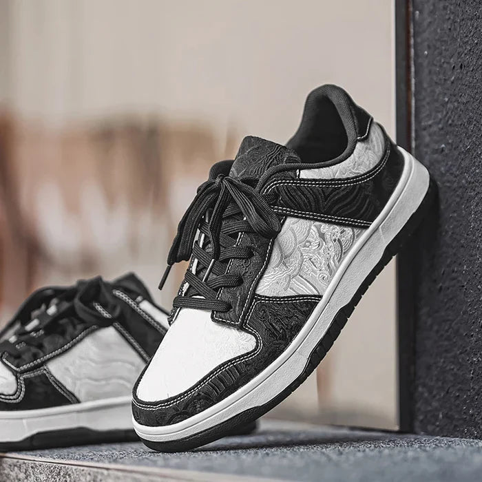 Clive Leather Trainers