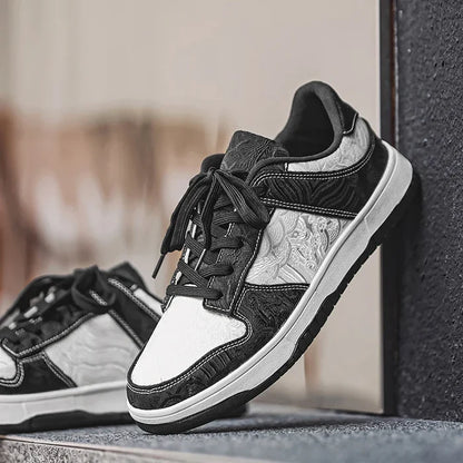 Clive Leather Trainers