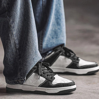 Clive Leather Trainers