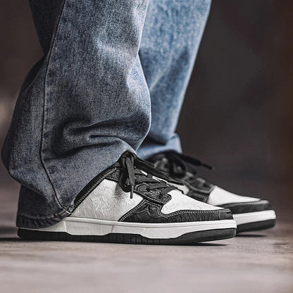 Clive Leather Trainers