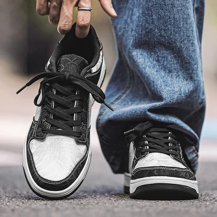 Clive Leather Trainers