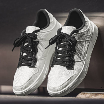 Clive Leather Trainers