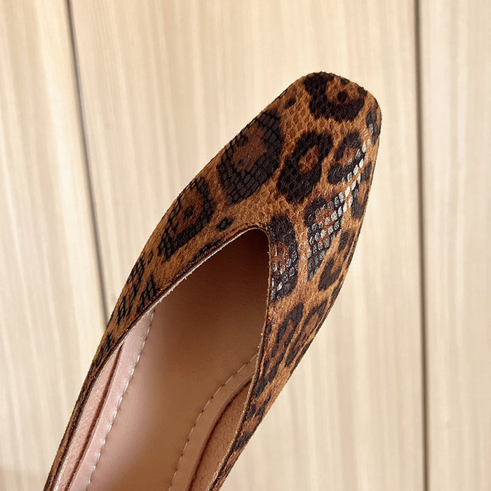 Daisy Vale Leather Flats
