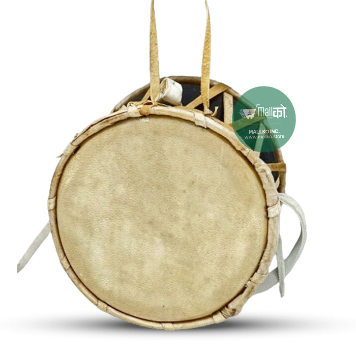 Nepali damaru drum for ritual and bhajan use