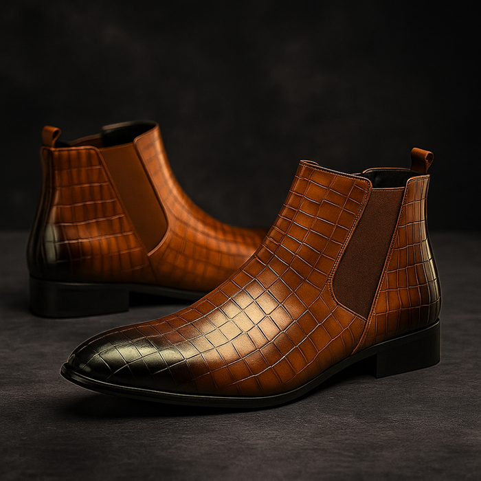 David Snakeskin Boots