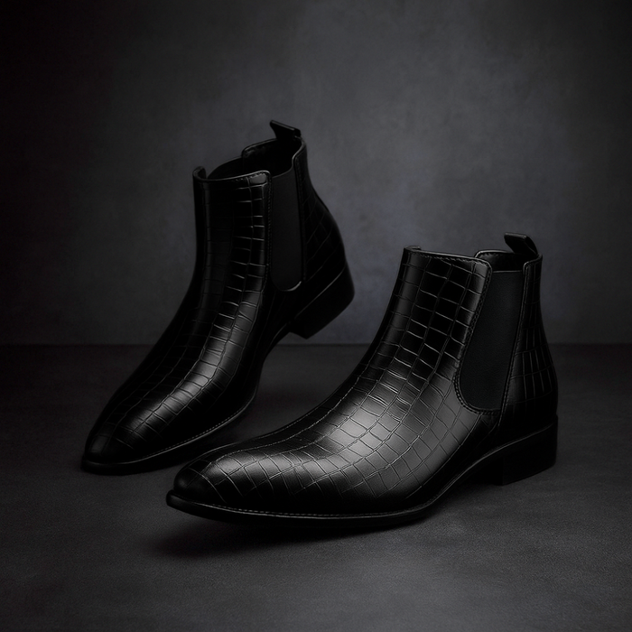 David Snakeskin Boots