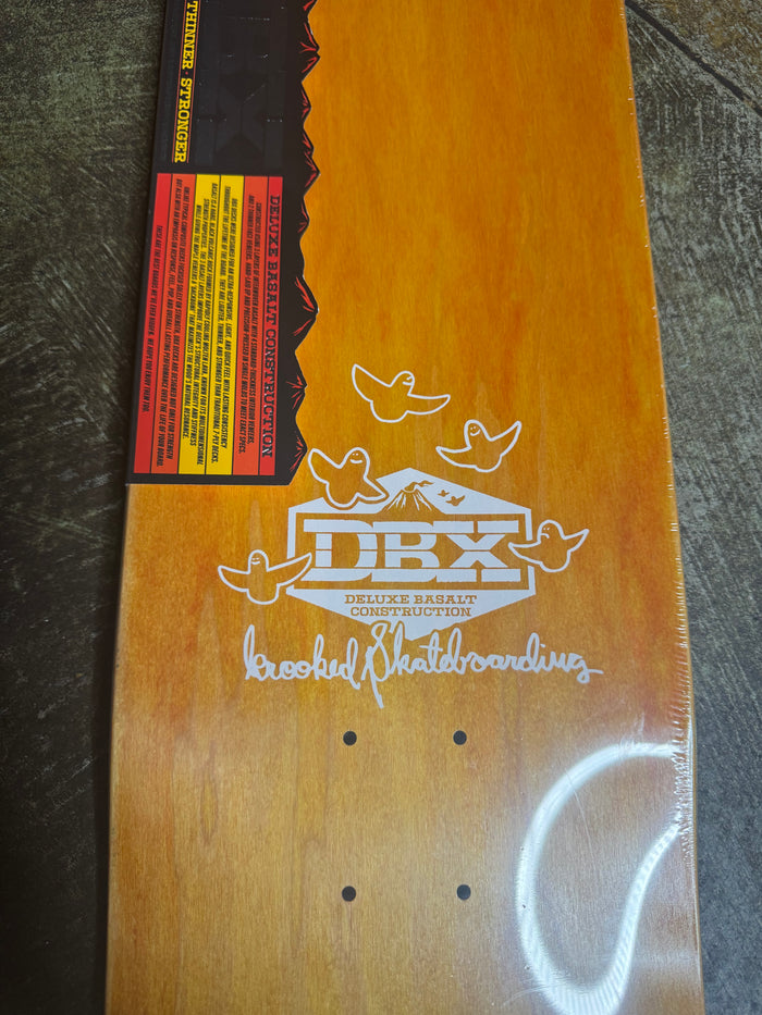 DBX Construction Eyes Bright Orange - 8.5 Deck