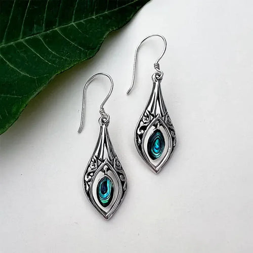 Dewdrop Abalone Earrings