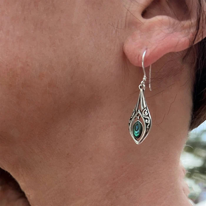 Dewdrop Abalone Earrings