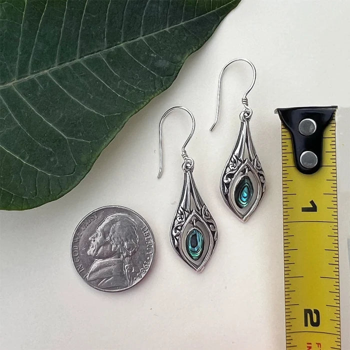 Dewdrop Abalone Earrings